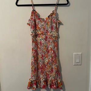 Dynamite floral mini dress